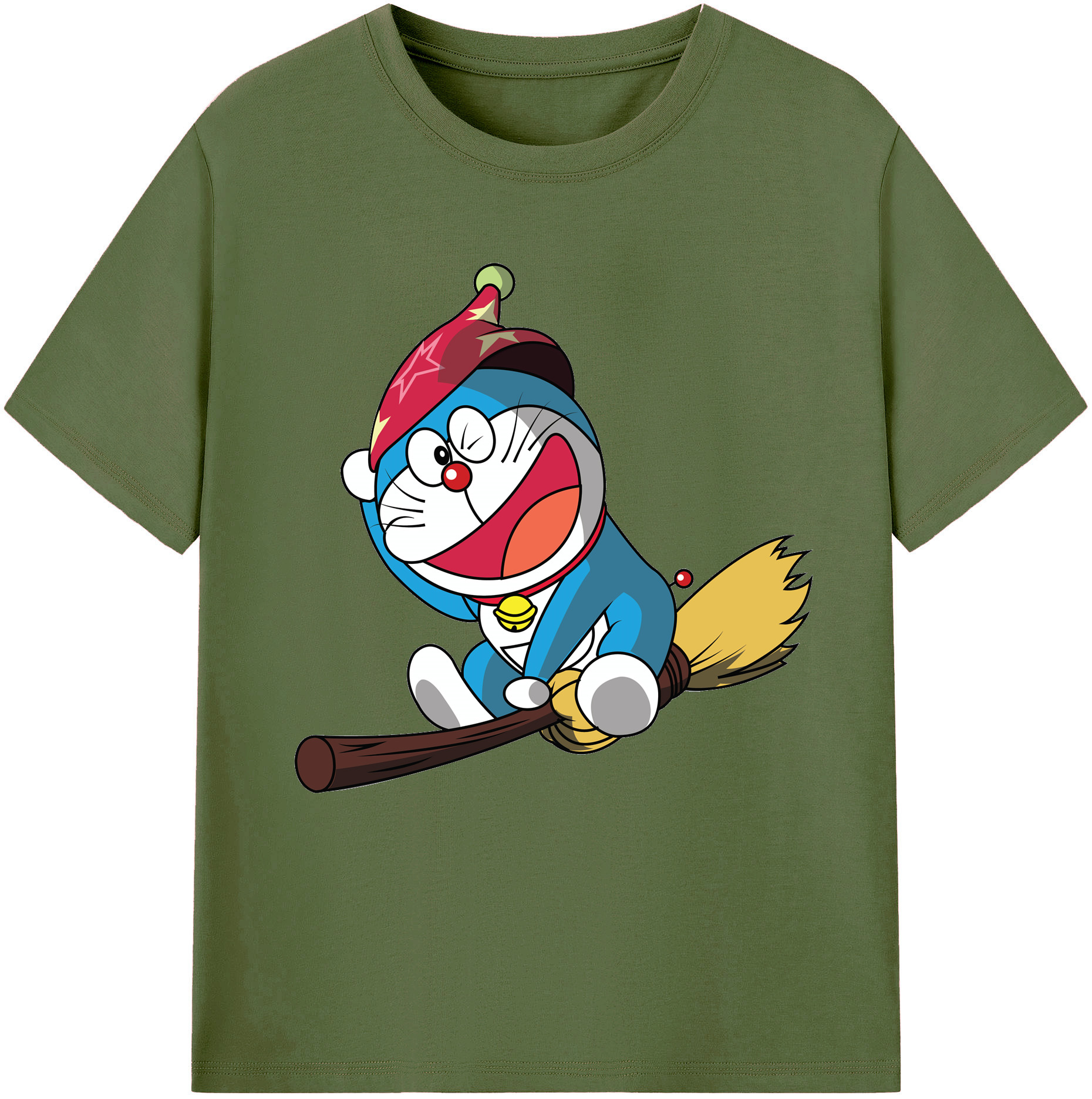 （画像用） ドラえもん Doraemon 綿100％半袖Tシャツ（フロントプリント）